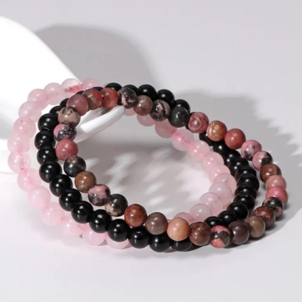 Pink Crystal Bracelet - Picture 2 of 4
